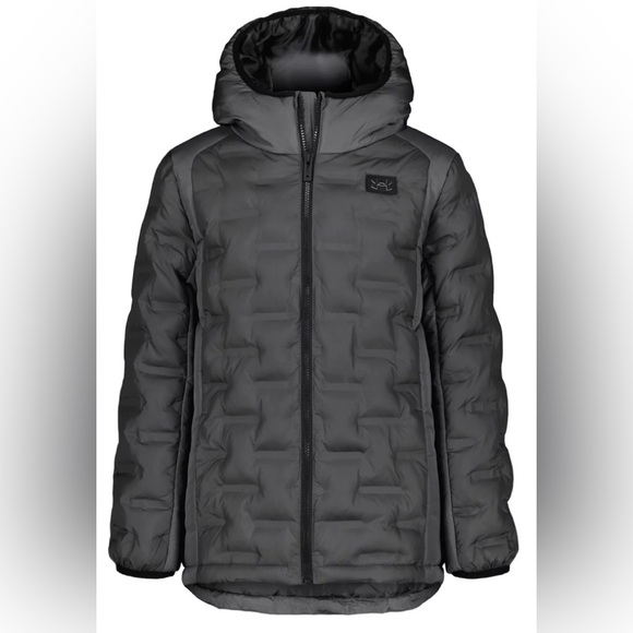Under Armour Boys Hooded puffer jacket medium 10 12 NWT
